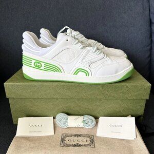 Gucci "Basket" Men's Low-Top Sneakers, Brand New w/Gucci Box and Dust Cover Bags